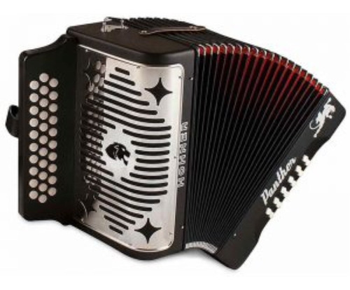 Acordeon Hohner Panther Ii F Bb Eb 31 Botones 12 Bajos A4840