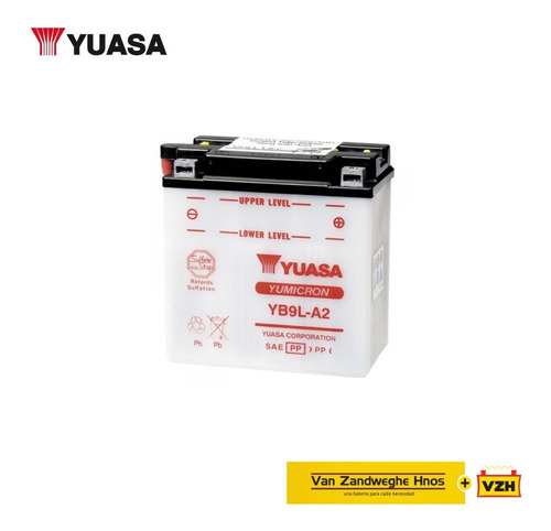 Bateria Yuasa Moto Yb9l-a2 Kawasaki El250, Hs 88/93