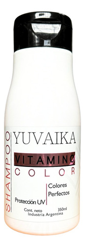 Shampoo Vitamino Color Yuvaika  Con Proteccion Uv 350 Ml