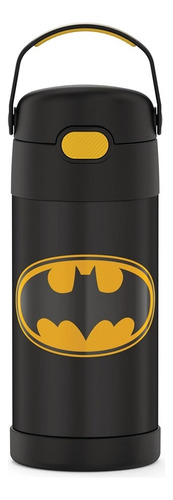 Garrafa Thermos Termica Squeeze Batman + Mod Frete Gratis