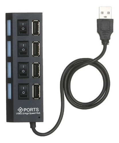 Multi Usb Splitter Usb Hub 4 Puertos Usb Hub 2.0 Usb