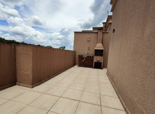 Apartamento, Cobertura Duplex Com 3 Quartos Sendo 1 Suíte E Área Externa Com Churrasqueira Privada, Jardim Ísis, Cotia - Sp
