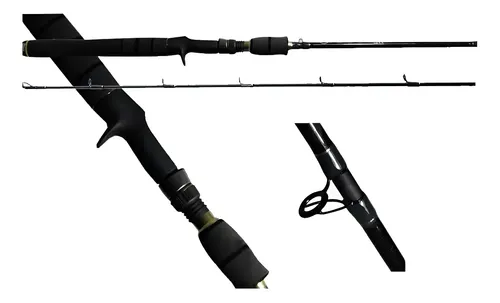 Vara Intergreen Onix 5'6 14lbs Ação Rápida Fibra De Carbono