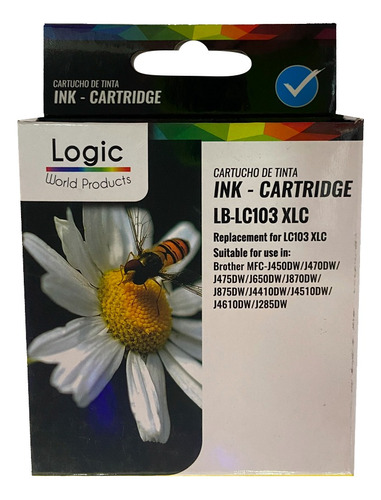 Cartridge Lb-lc103 Xl Cyan Para Brother Mfc J450