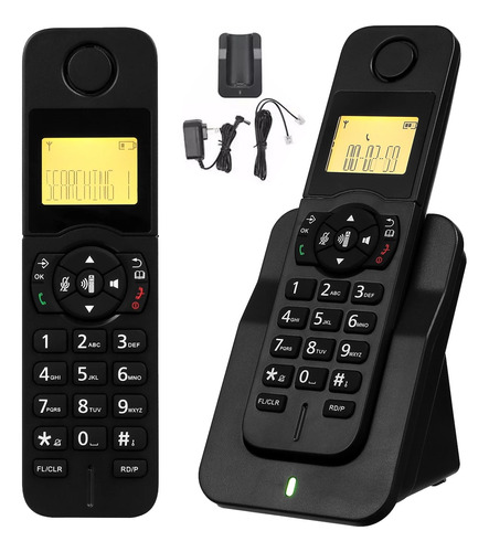 D1005 Teléfono Inalámbrico De Mano Con Lcd Pantalla Digital