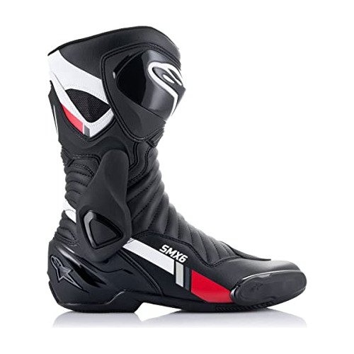 Botas Alpinestars Smx-6 V2 (45) (negro/blanco/gris/rojo)