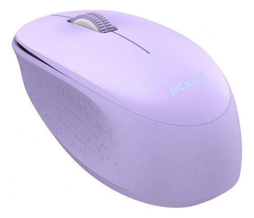 Mouse Sem Fio Silent Click Wireless Pcyes 1600 Dpi, Roxo