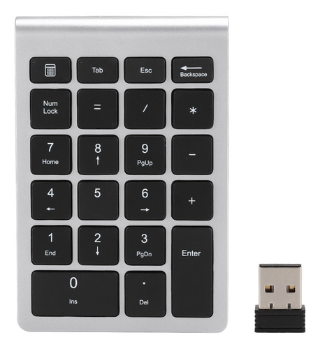 Rf304 Teclado Numérico De 22 Teclas Usb 2.4g Mini Teclado