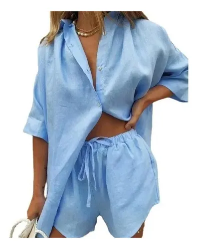 Camisa y short mujer hotsell