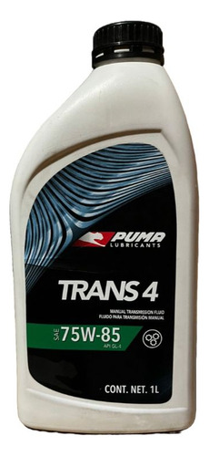 Aceite Puma Trans 4 Sae 75w 85 1 Lts.