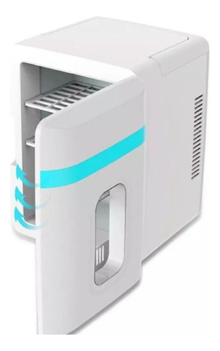 Mini Nevera Refrigerador Cooler 12 Litros Blanca Casa Auto