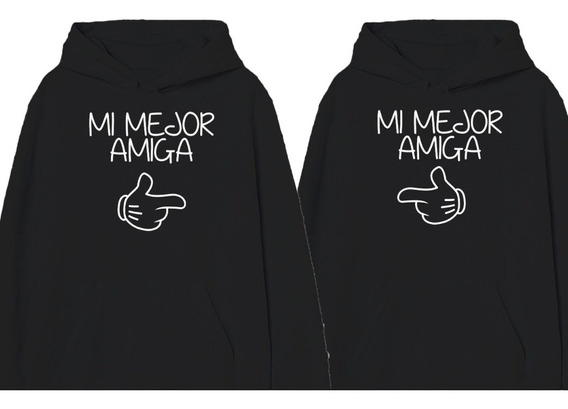 Arte facultativo abrazo Sudaderas Para Mejores Amigos | MercadoLibre 📦