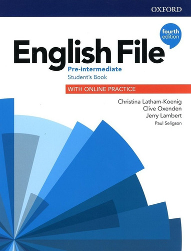 Imagen 1 de 1 de English File Pre-intermediate Sb Fourth Edition Whit Online 