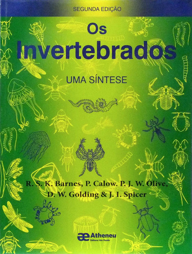 Os invertebrados, de Calow, Peter. Editora Atheneu Ltda, capa mole em português, 2008