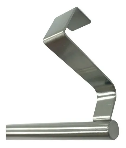 Barral Perchero Colgante Puerta Horizontal Acero 23cm
