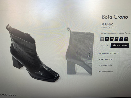 Botas Cuero Sofi Martire Talle 38 1 Postura Recién Compradas