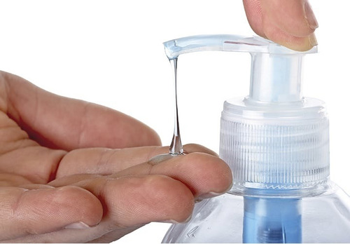 1un Gel Antisséptico 70º Limpeza Em Geral 500ml Fragrância Neutra