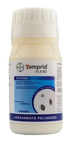 Insecticida Temprid 250 Cc Bayer Pulga Garrapata Araña Pr-*