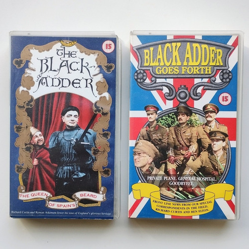 The Blackadder Bbc Series (2 Cap.= 2vhs) Comedia Británica 