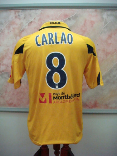 Camisa Futebol Sochaux Montbeliare França Lotto Jogo 2408