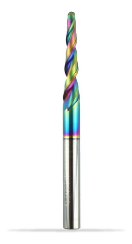 Fresa Router Cnc 2f Punta Bola 3x47 Mm Vastago 8 Mm