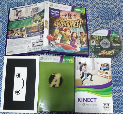 Jogo Xbox 360 Kinect Adventures Original Super Completo