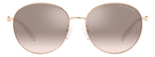 Óculos de sol femininos originais Michael Kors Alpine Pink