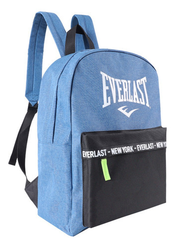 Mochila Everlast Original Deportiva Escolar Urbana Unisex  