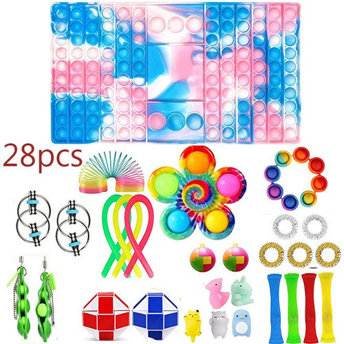 25pcs Juguete De Popit Fidget Gigante Barato Para Anti-ansie