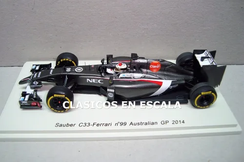Sauber C33 Ferrari #99 Australia 2014 Sutil - F1 Spark 1/43