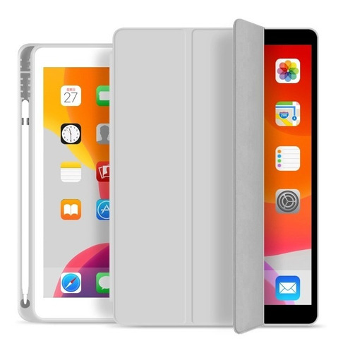 Smart Cover Para iPad 10.2 (7a Gen) +espacio  Apple Pencil  