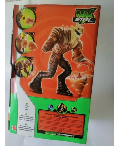 Max Steel Elementor Tornado Del Desierto Desert Nteck