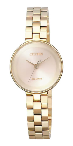 Ew5503-83x Reloj Citizen Ambiluna Eco Drive 24mm Rosado