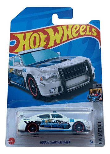 Patrulla Hot Wheels Dodge Charger Drift Metro Mattel Nuevo