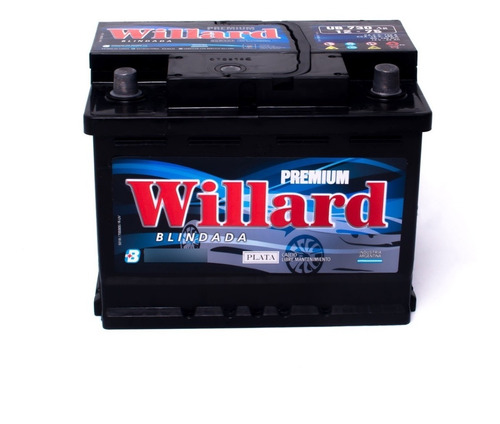 Bateria Auto 12x75 Willard Ub730 206 207 307 306 Gol Trend