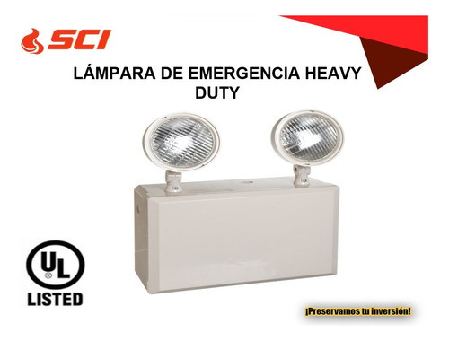 Lampara De Emergencia Heavy Duty