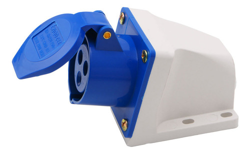Enchufe Industrial Amp De 3 Pines, 220-250 V, Resistente A L