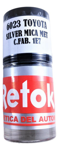 Pintura Retoke Toyota Silver Mica Met C. Fabrica 1e7