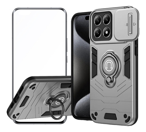 Yc Funda Para Xiaomi 14t Pro Proteger La Lente+mica