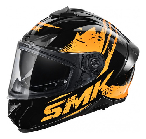 Casco Smk Typhoon Rd1 Doble Visor Motoscba