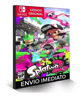 Splatoon 2- Nintendo Switch Código Eshop Sem Juros