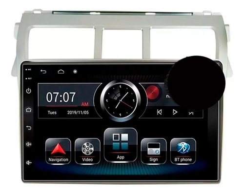 Estereo De Pantalla Tipo Original Hf 9 Yaris Sedan 08-13