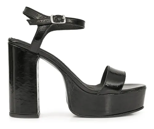Zapatos zuecos altos hot sale