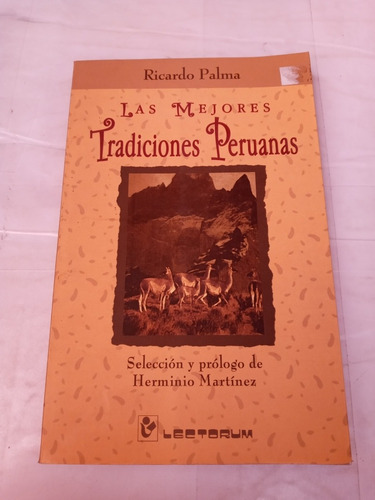 Ricardo Palma Las Mejores Tradiciones Peruanas Lectorum