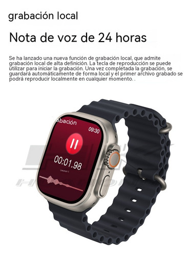 Hk9 Ultra 2 Reloj Inteligente S9 Llamada De Navegación 2 Gb