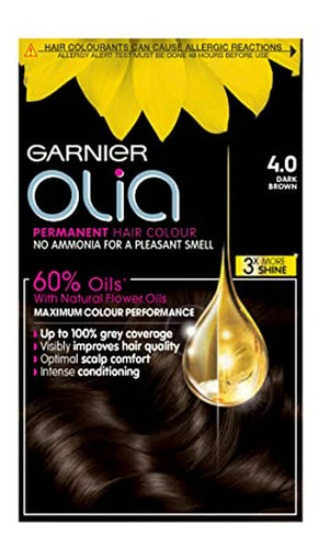 Garnier Olia Coloración Permanente Para El Cabello 4.0 Marró