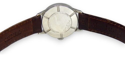Reloj Omega 30t2 32 Mm Sub Segundos Acero Años 40 Marrón Oscuro Plateado Beige (Usado)