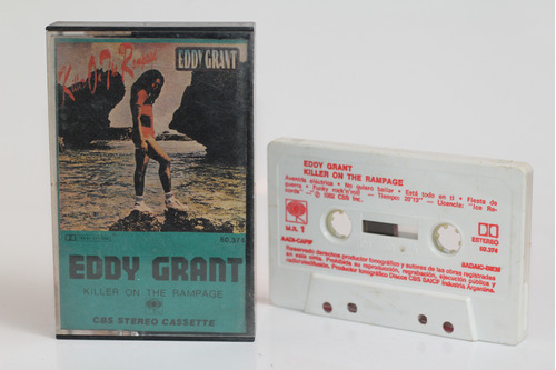 Cassette Eddy Grant Killer On The Rampage 1982