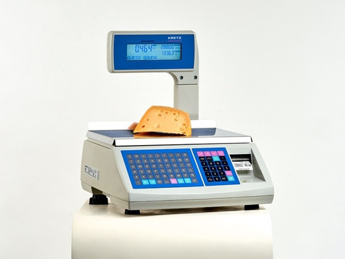 Báscula comercial digital Kretz Report LT 30kg con mástil 127V 39.5 cm x 25 cm