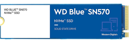 Unidad Ssd Western Digital Wd Blue Sn570 Nvme 2tb Pci